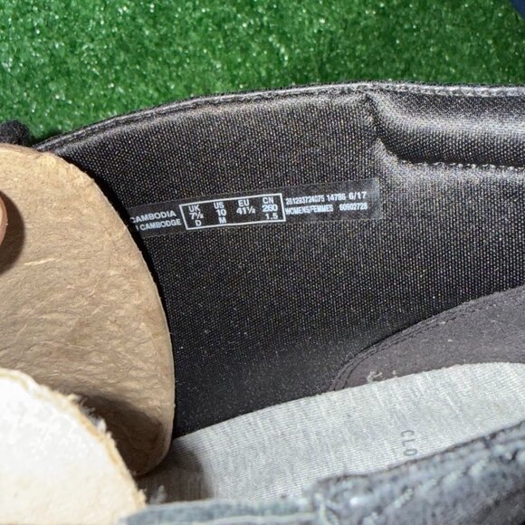 Clarks Women's Cloudsteppers Caddell Hop Wedge Booties Black Boots Size 10 M NEW - Picture 9 of 10